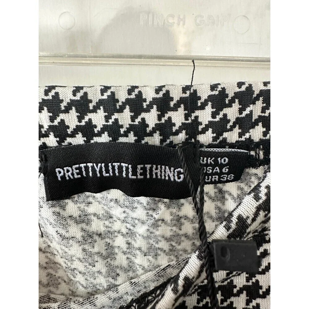 PrettyLittleThing Women’s size 6 Houndstooth Skirt